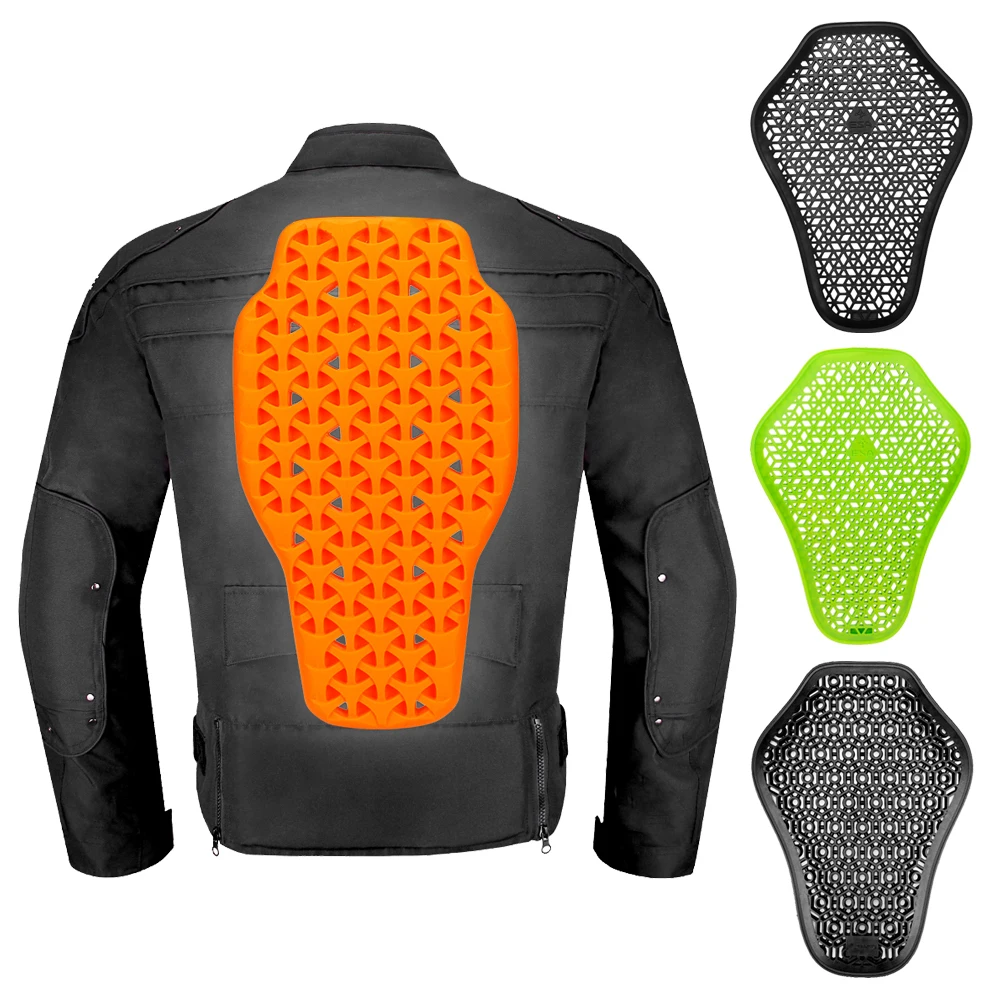 CE Motorcycle Protective Gear Anti-Fall Motorbike Jackets Built-in Protective Gear Motocross Riding Equipment Back Protector