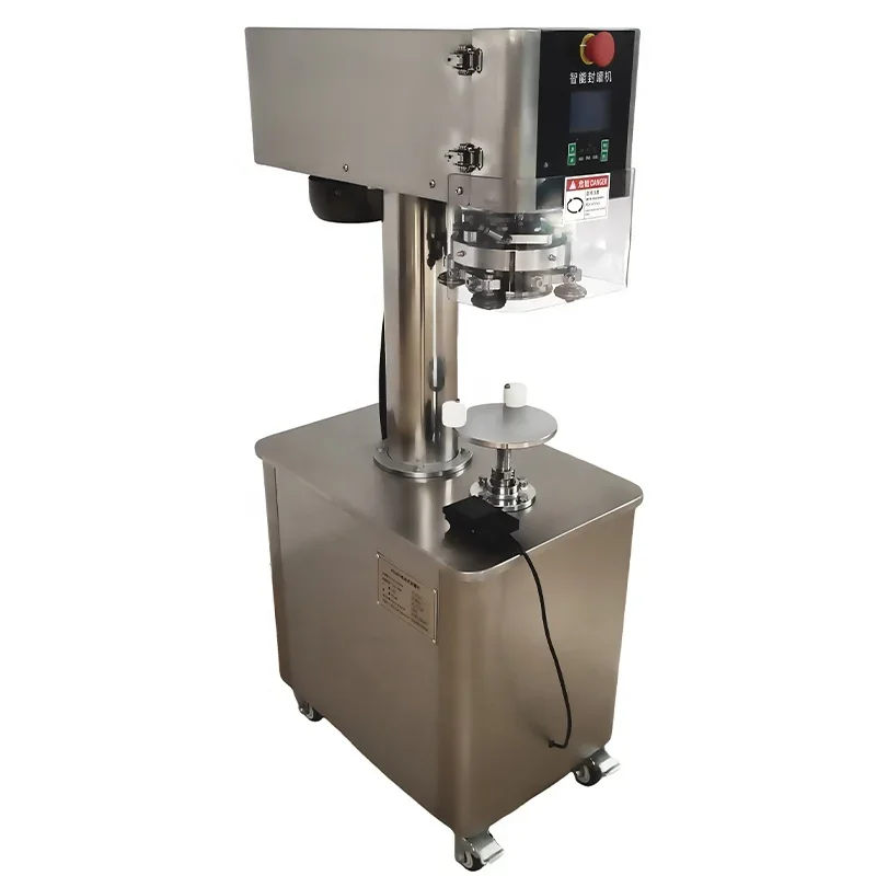

2024 Latest Tin Manual Sealing Cans Machine Semi-Automatic Can Packaging Machine &Tin Can Sealer For Beverage Factory