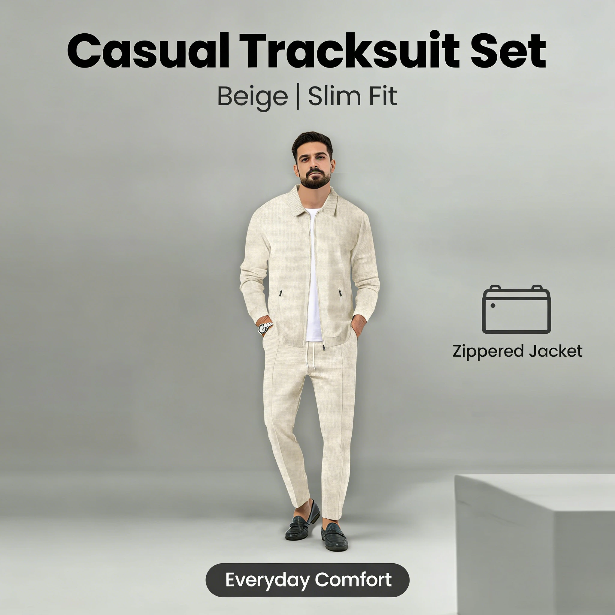 

Мужское пальто 2025 года, осенний молодежный тонкий кардиган с карманами на молнии и лацканами, комплект мужской куртки