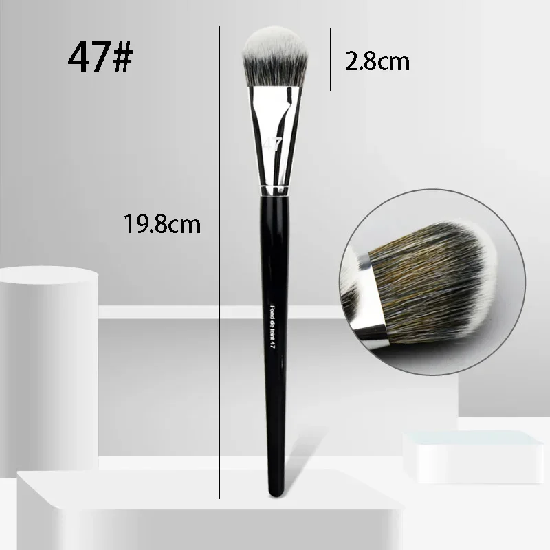 Profession Wool Fiber Blush Powder Makeup Brush Contour Foundatlon Shadow Definer Brush Blending Highlighter Cosmetics Tool