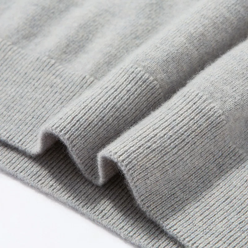 High Quality Cashmere Sweater Men Autumn Winter Warm Sweater Fashion Men's Clothing