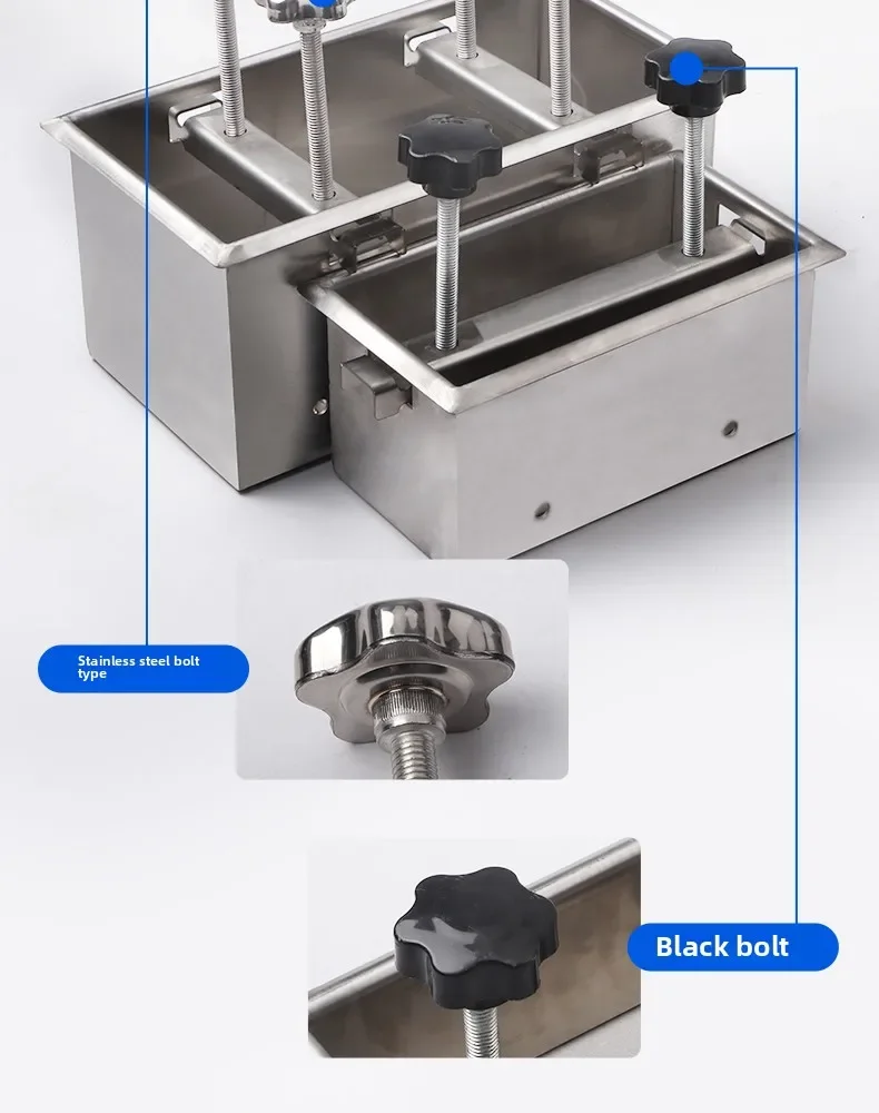 

Suitable for 304 Stainless Steel Meat Pressing Mold,beef and Mutton Forming Tool,frozen Meat Brick Settingmeat Pressing Artifact