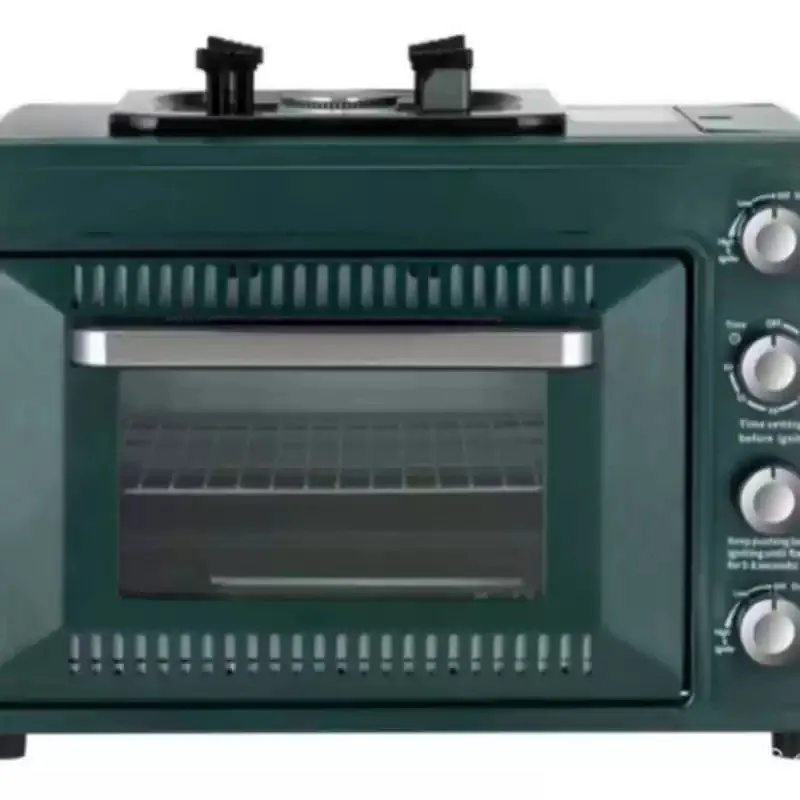 Outdoor camping multi-function portable oven, large capacity oven, small household cooking oven