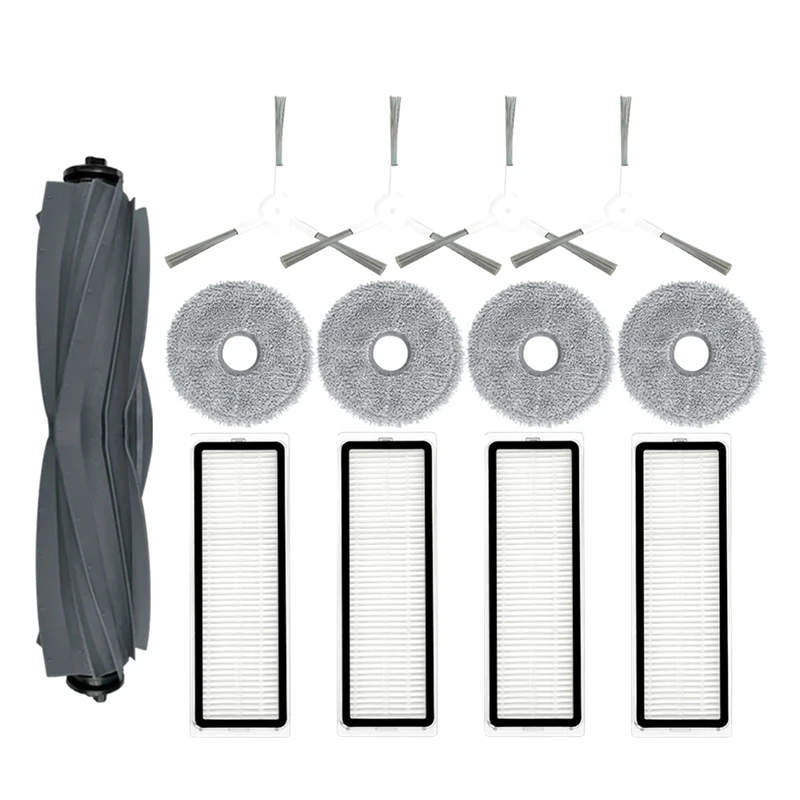 قطع غيار روبوت فراغ لـ Dreame L10 Prime ، فرشاة جانبية رئيسية ، فلتر HEPA ، قطع غيار ممسحة ، ملحقات