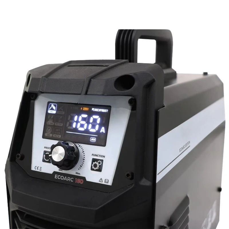 

Новый сварочный аппарат MMA, однофазный инвертор IGBT с горячим запуском, 200 А, 220 В, ручной сварочный аппарат для металлоду