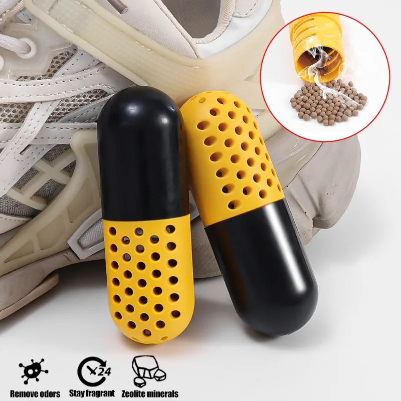 4/2Pcs Boxing Gloves Deodorant Deodorizers Capsule Shape Shoes Odor Eliminator Sports Gloves Bags Fresh Perspiration Absorber