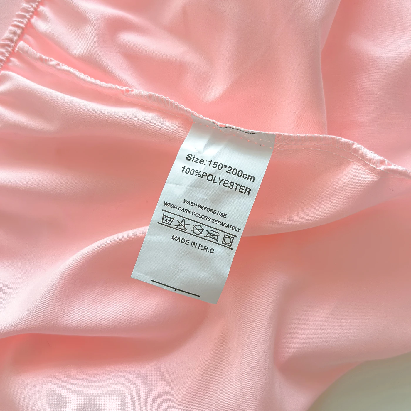 Baumwoll-Spannbettlaken mit elastischen Bändern, hochwertige farbige Matratzenbezüge für Einzel-, Doppel-, King- und Queen-Betten ohne Kissenbezüge – Detail 6