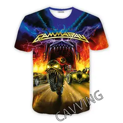 Gamma Ray Rock T-shirts 3D print T-shirt Summer Men Women Short sleeve Kids Top Oversized Harajuku Hip Hop Style Cosplay Tee