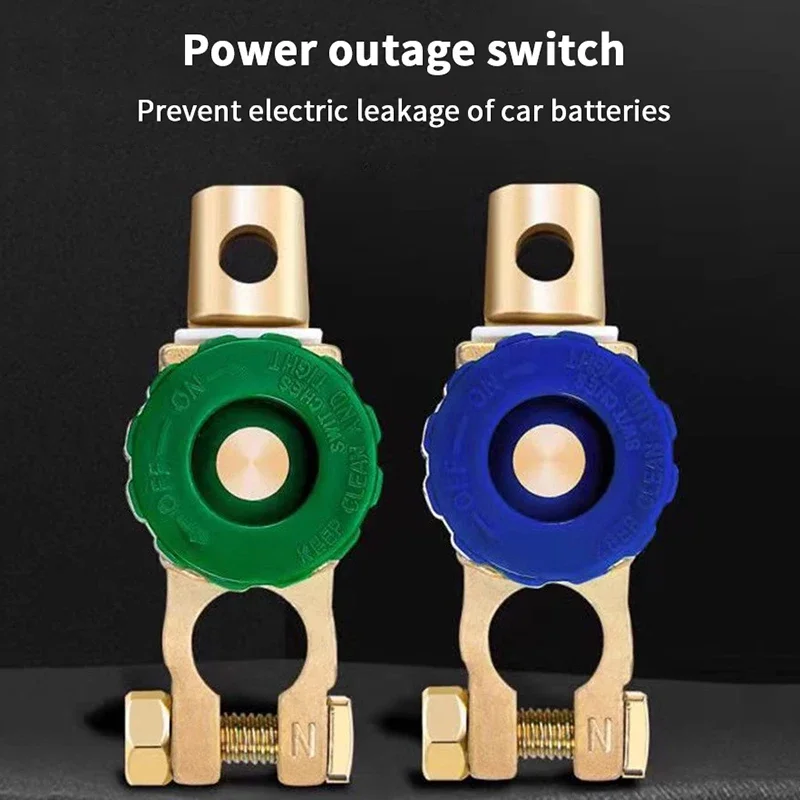 

Universal Car Battery Switch Terminal Parts Battery Disconnect Isolator Cut Off Switch Protector Automotive Accessories