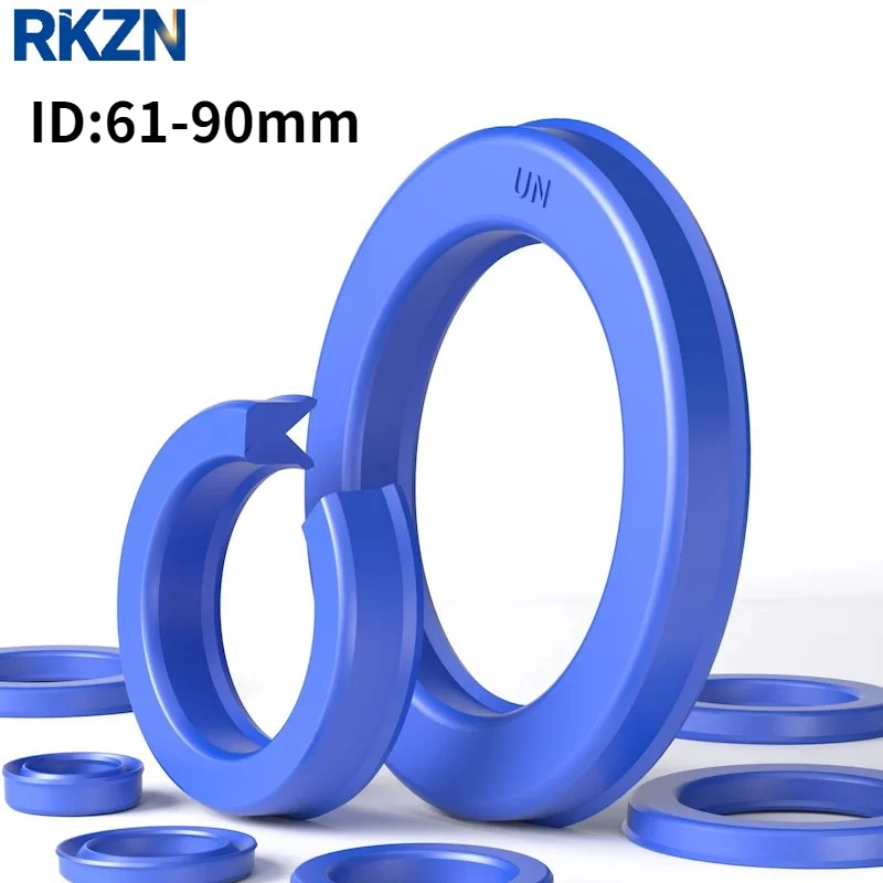 UN Radial Shaft Hydraulic Seal ID 61-90MM PU Single Lip U Cup Oil Seal for Piston and Piston Rod
