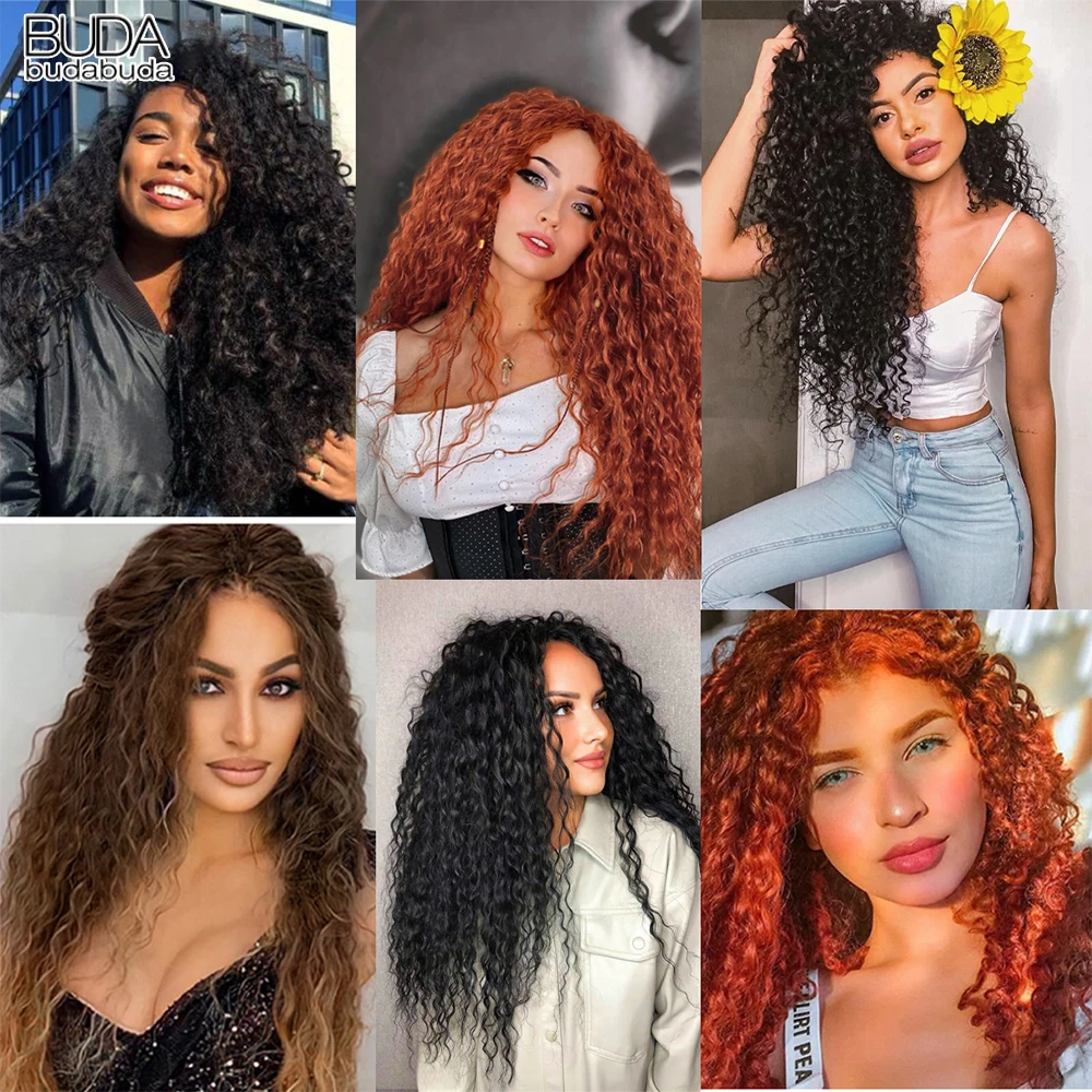 Ariel Curl Hair Water Wave Twist Crochet Hair Natural Afro Curls Synthetic Ombre Blonde 22Inch Deep Wave Braiding Hair Extension