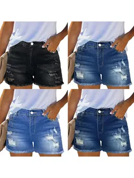 10 best sales फटी हुई शॉर्ट्स - №5