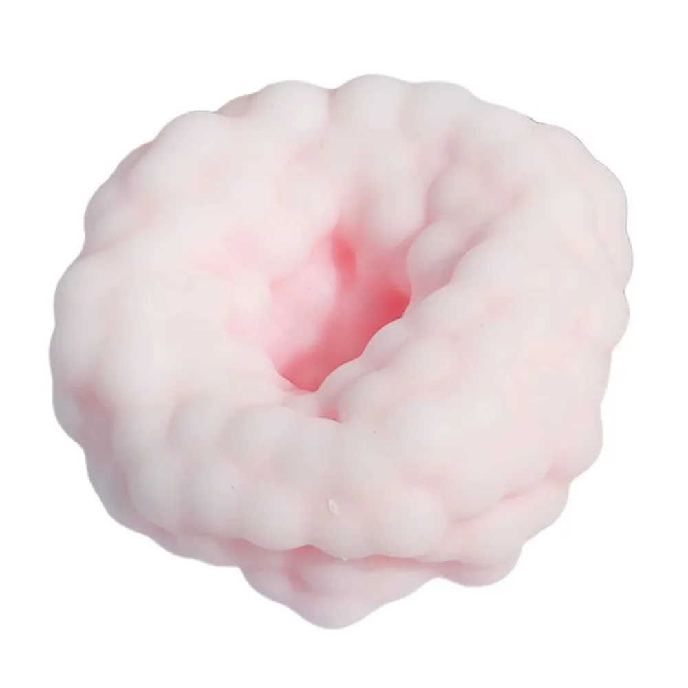 Cute Simulation Crunchy Squeeze Toy Elastic Creative HandMade Ice Skin Ball Super Soft Colorful Slow Rebound Toy Children Toys