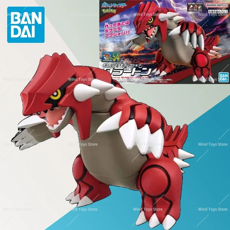 bandai-pokemon-action-figure-modello-di-assemblaggio-groudon-originale-giocattoli-da-collezione-ornamenti-regali-per-bambini