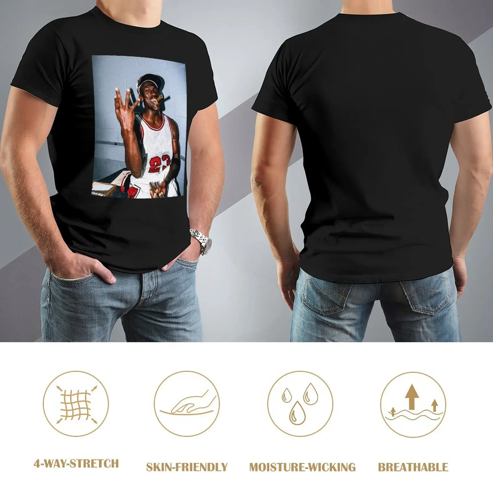 Hot Sale 2023 Basketball Stars Michaeler And Jordans (20) T-shirts High Quality   Travel Eur Size