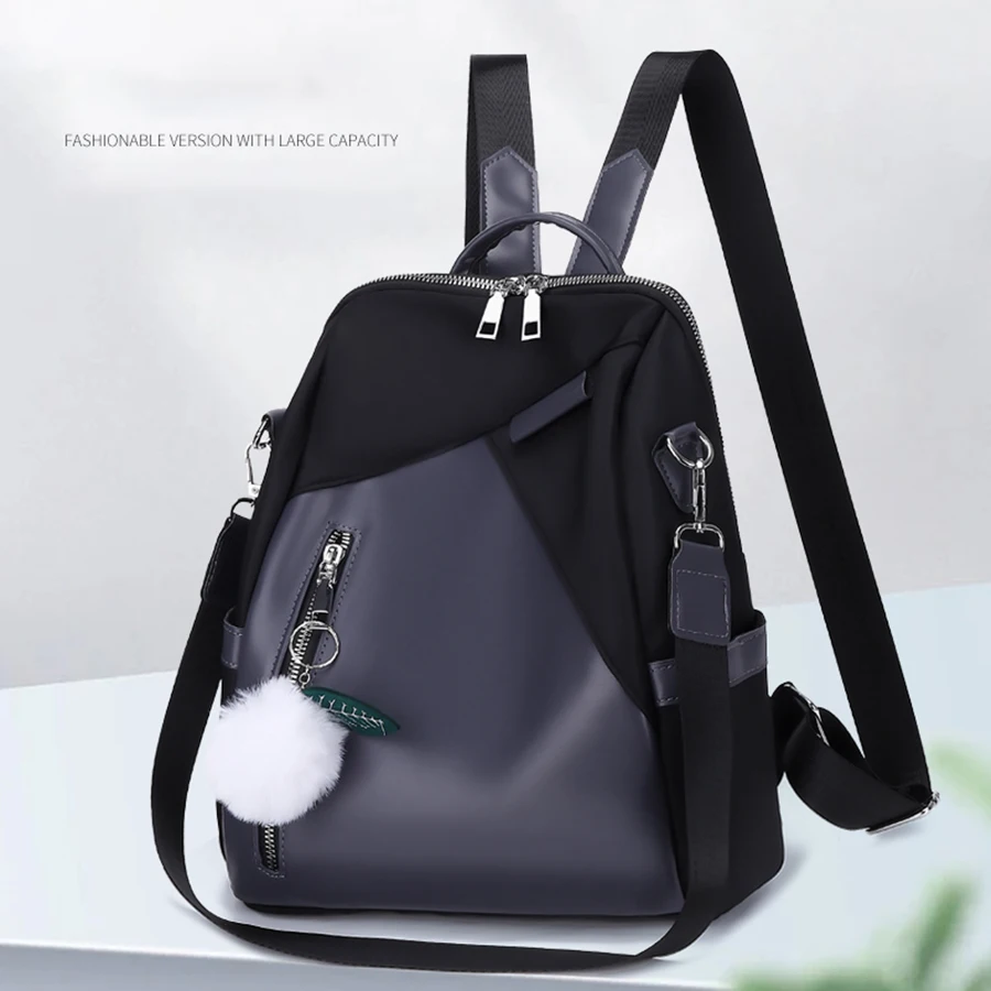 Anti-theft Leather Backpack Purses Women Vintage Shoulder Bag Ladies Large Capacity Travel Rucksack School Bags Girls Mochila