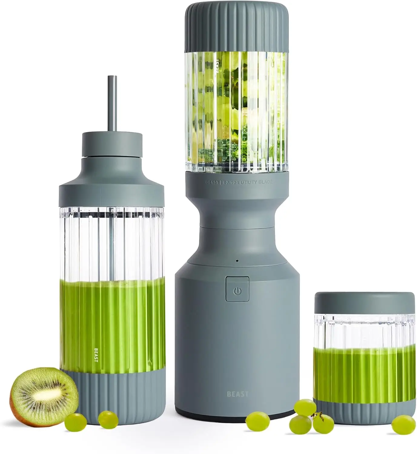 

Mighty 850 Plus Compact Personal Blender | Smoothies, Shakes, Dressings, Sauces | Blends Ice & Frozen Fruit | XL Vessel with