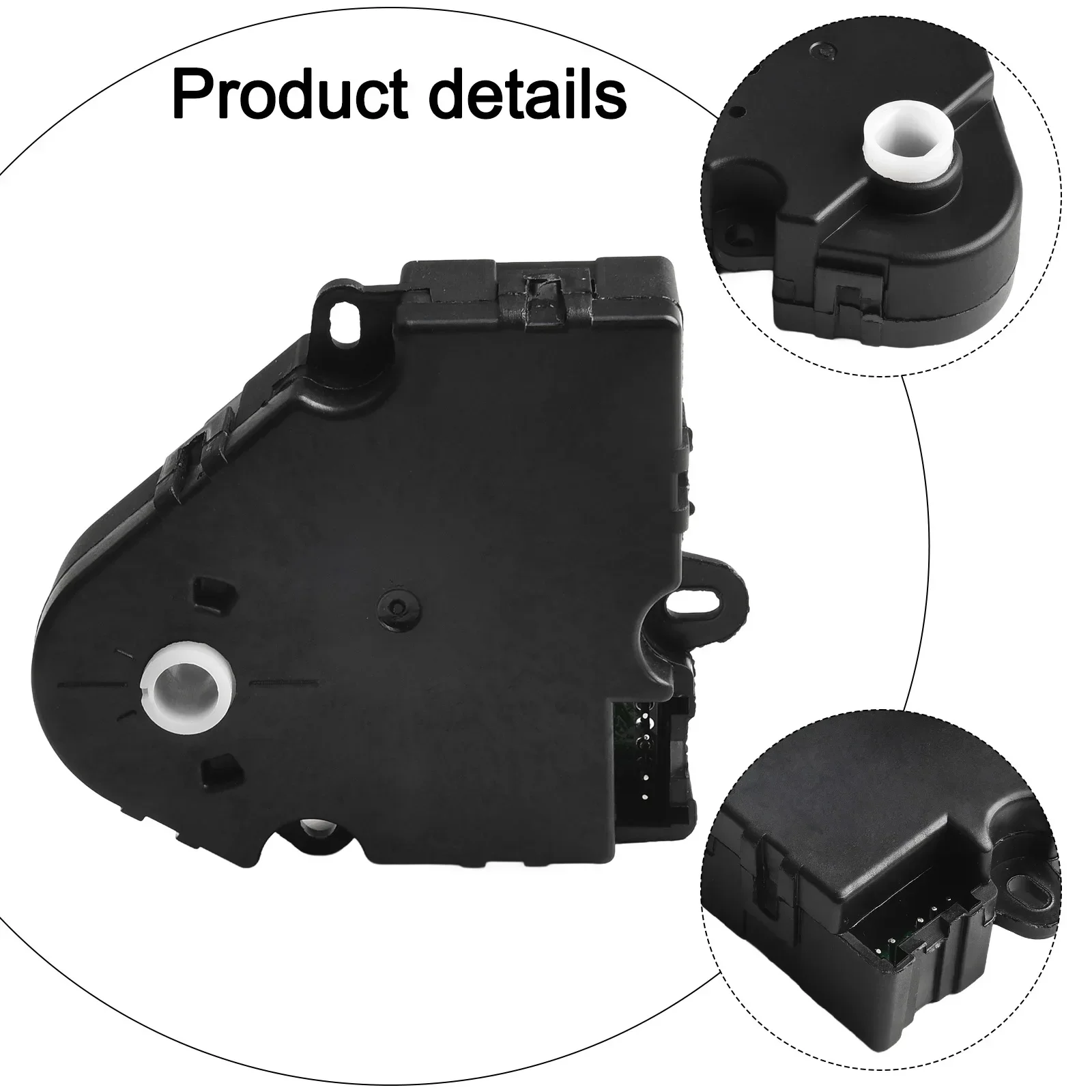 

For Buick For Cadillac Airflow Control Actuator Air Vent Actuator Car Heating And Cooling Metal Plastic Material 12V Voltage