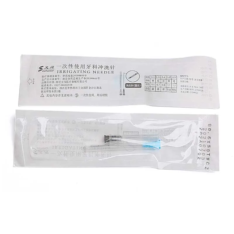 10pcs/Bag Medical Injection Blunt Tip Cannula Hyaluronic Acid Filler Disposable Kit Plain Ends Notched Endo Blunt-tip Needles