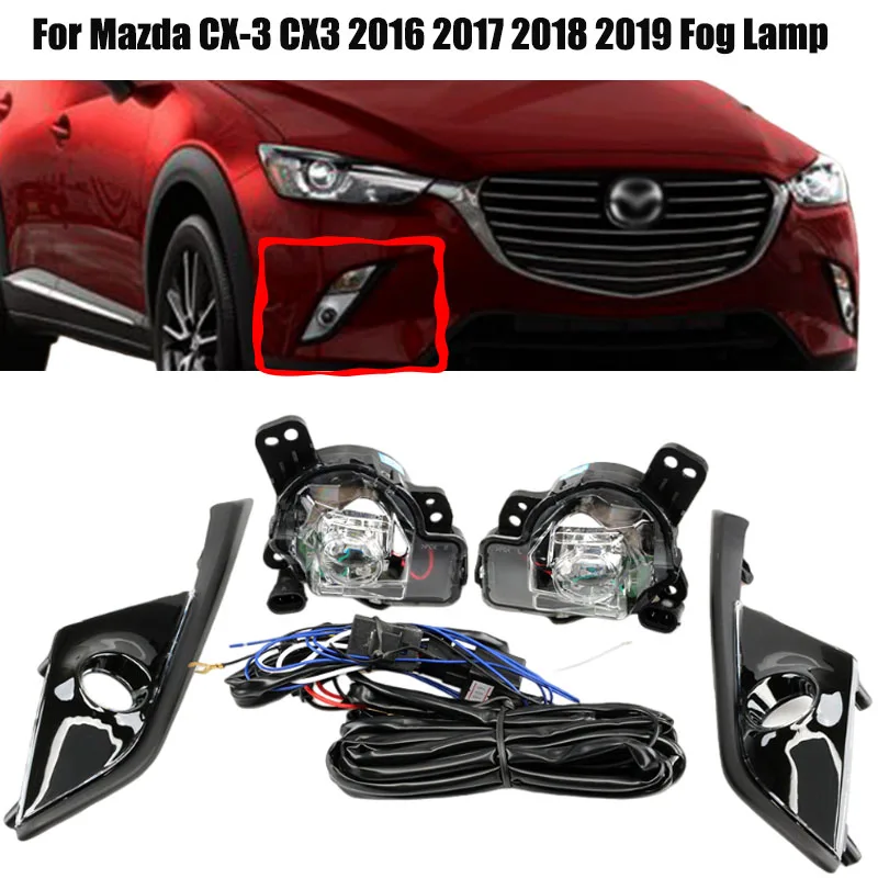 front-fog-light-complete-kit-for-mazda-cx-3-cx3-2016-2017-2018-2019-fog-lamp-with-grille-wiring-harness-switch