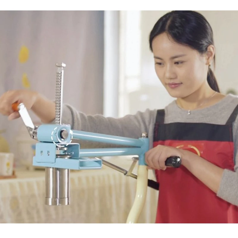 LM-27 ماكينة ضغط صغيرة جديدة من الفولاذ المقاوم للصدأ متعددة الوظائف ماكينة معكرونة يدوية ماكينة صنع المعكرونة المنزلية الفورية