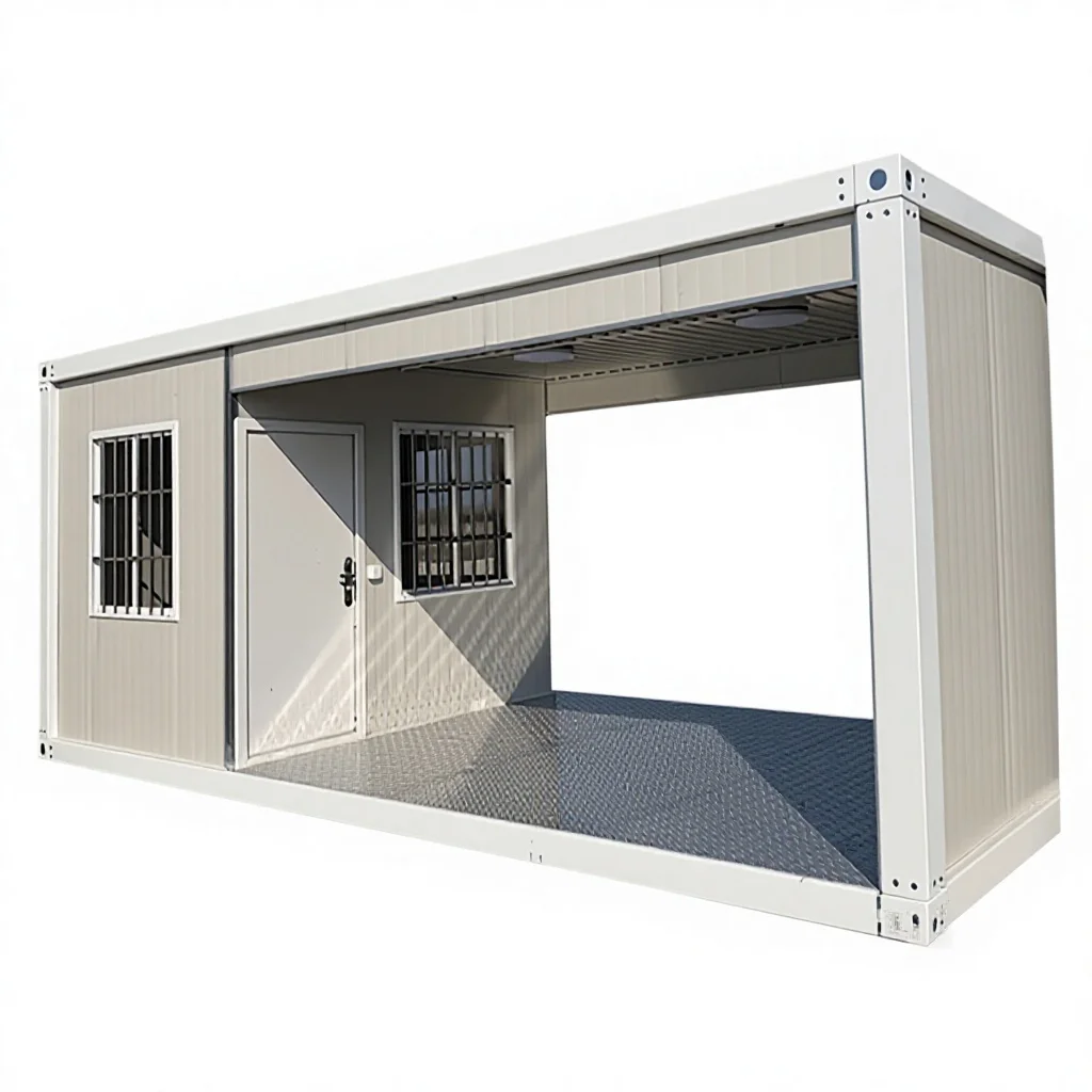 Folding Modern Container Guard Booth for Construction Site, Outdoor Security Room, 5-Year Service, AliExpress Hot Sale