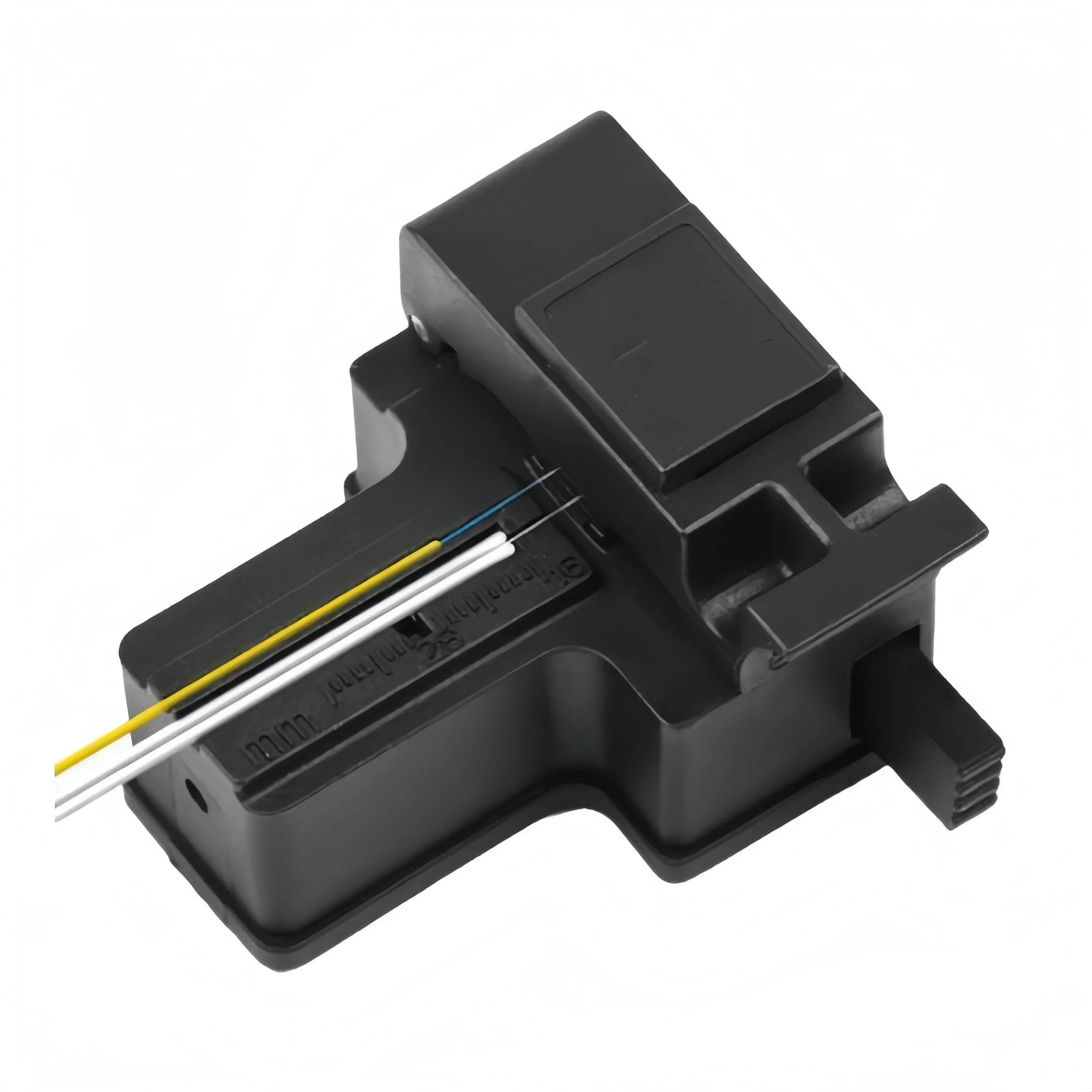 SUMMITOP 0.9/0.25/3mm Miniature Optical Fiber Cutter Automatic Tool Return FTTH Cold Connection Fiber Cleaver Plastic Material