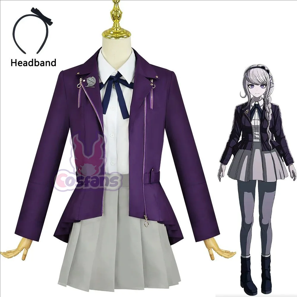 

Anime Kirifuji Nozomi Cosplay Costumes Game The Hundred Line Role Play Uniform Halloween Carnival Party Dressing For Women