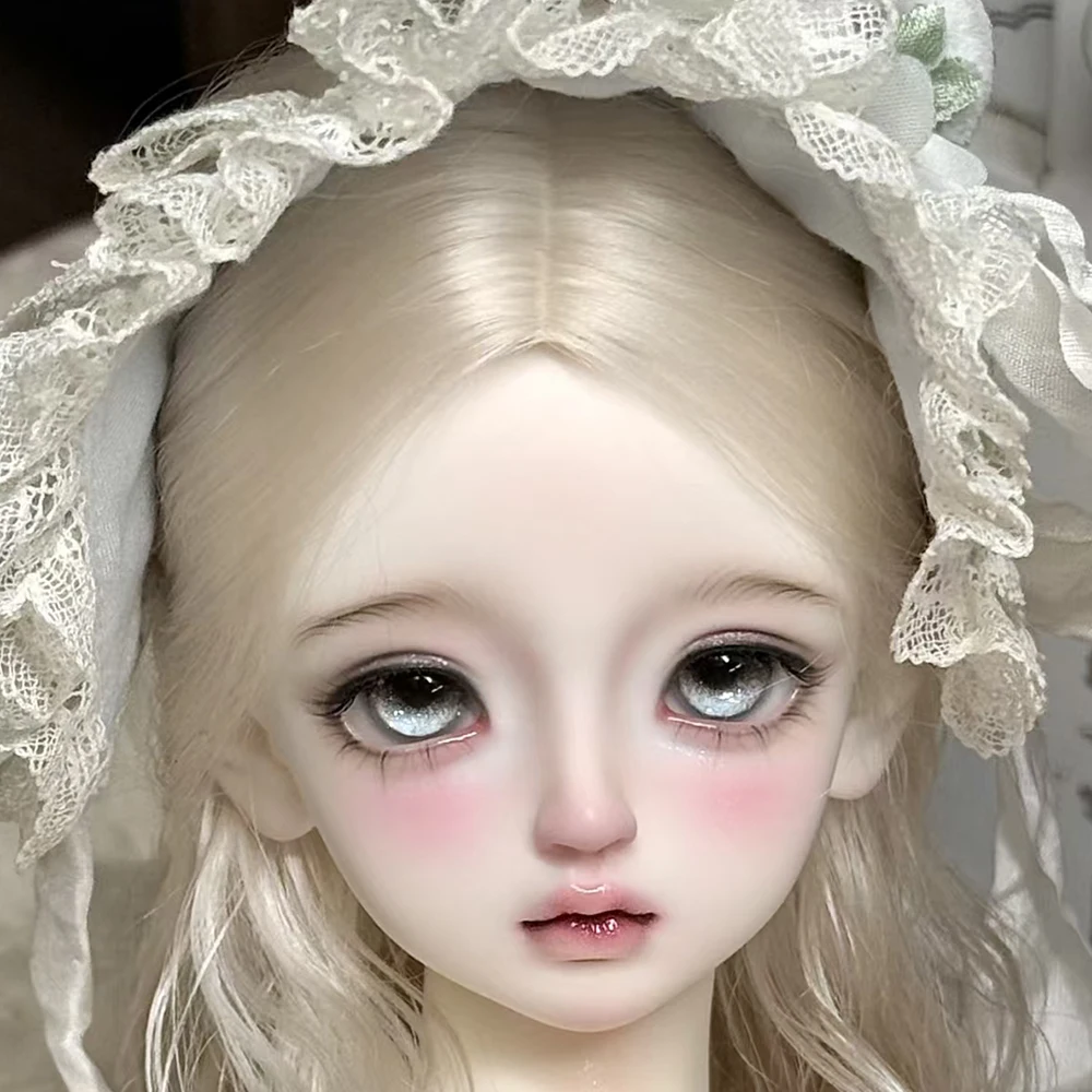 1/4 BJD Puppenkopf ohne Make-up aus Harz, DIY Puppenzubehör, Puppenkopf ohne Make-up, Spielzeug – Detail 1