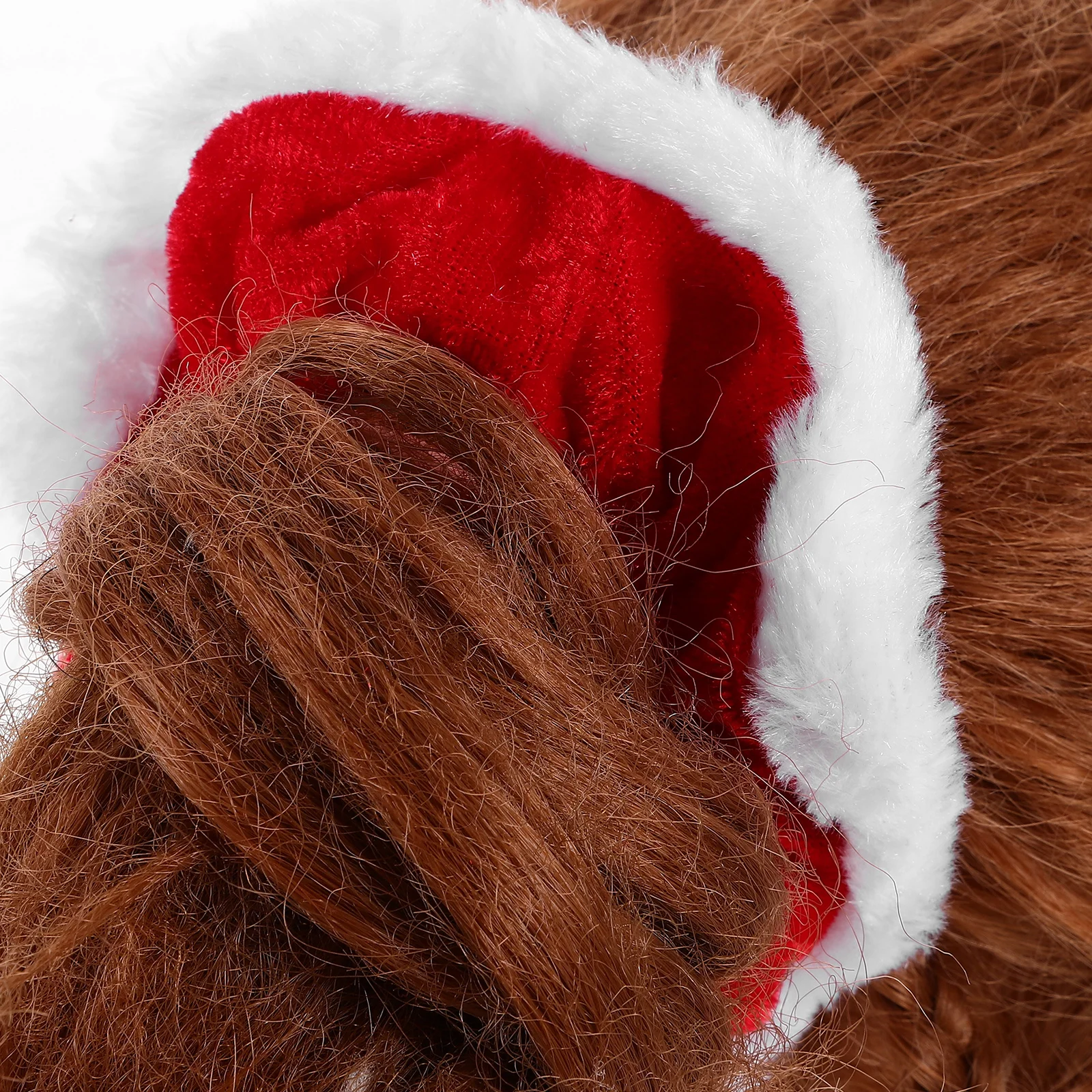 

5 pcs Velvet Diameter Elastic Ties Ponytail Holder Red Ponytail Hair Elastic Ties Scrunchy Bands Holder Christmas Headbands