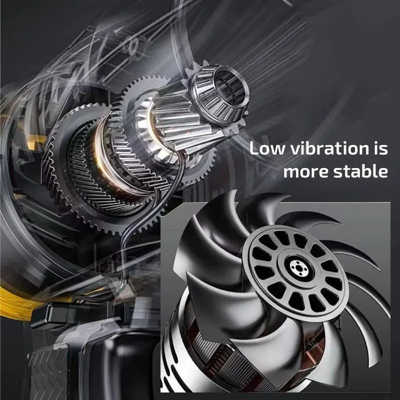 Sopradores turbo elétricos sem escova, 1050w, ferramenta de resfriamento de alta potência, lavagem de carro, sopro de água, remoção de poeira, secador de carro