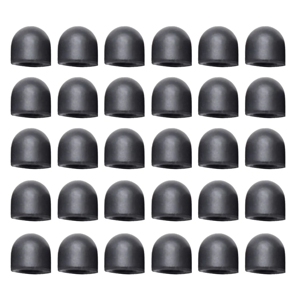 

20pcs Electric Pen Nib Replacement Silicone Tip Case Mute Writing Design Pencil Protector Cover For Stylus Pen Touchscreen