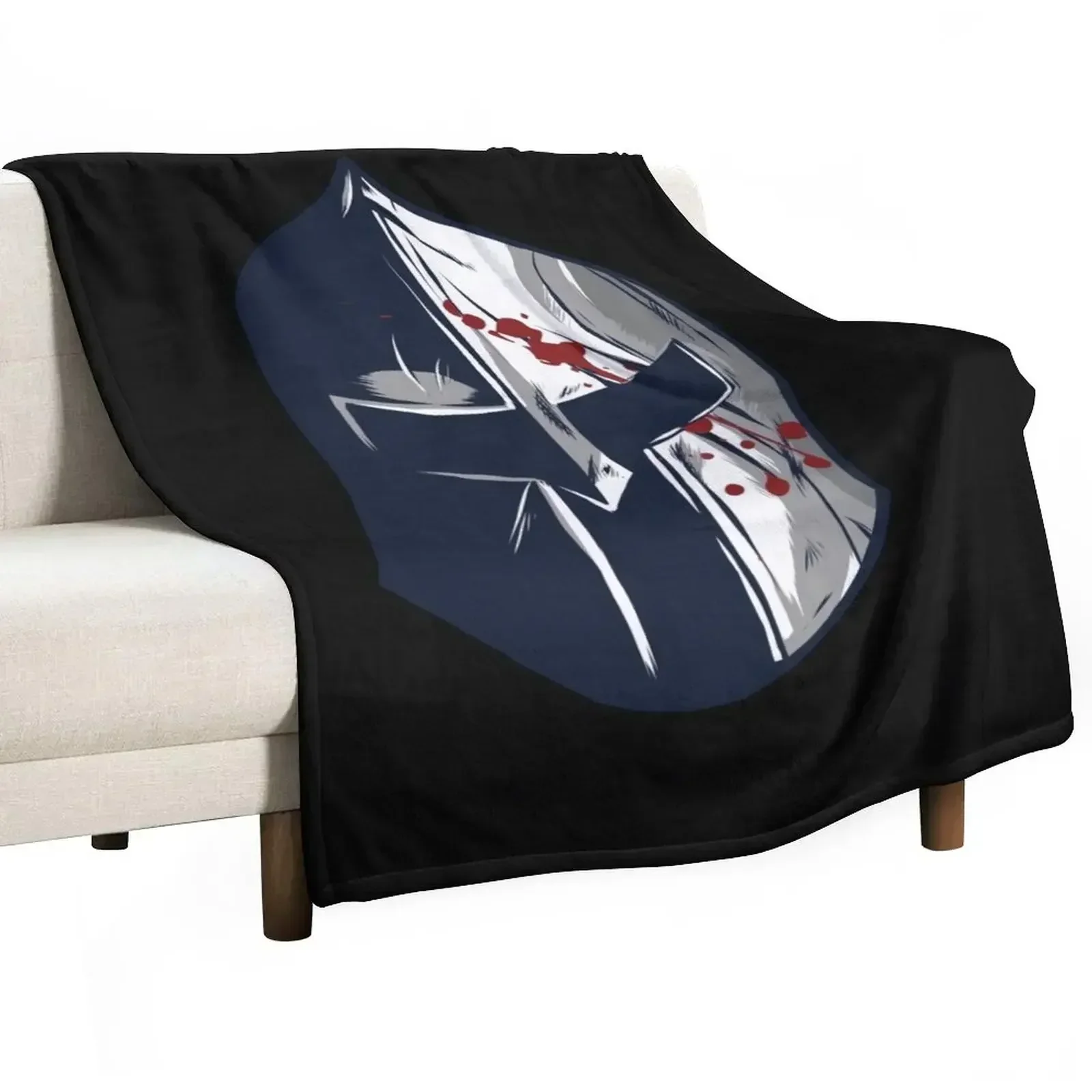 Spartan Helmet Throw Blanket Hairys Thins Plaid on the sofa decorative Blankets