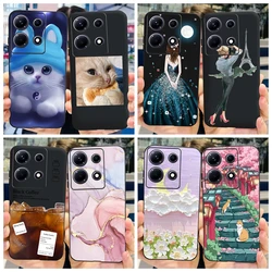 For Infinix Note 30 Case X6833B X6716B Cover Popular Marble Soft Cover For Infinix Note 30 Pro 2023 X678B Funda Note30 5G Bumper