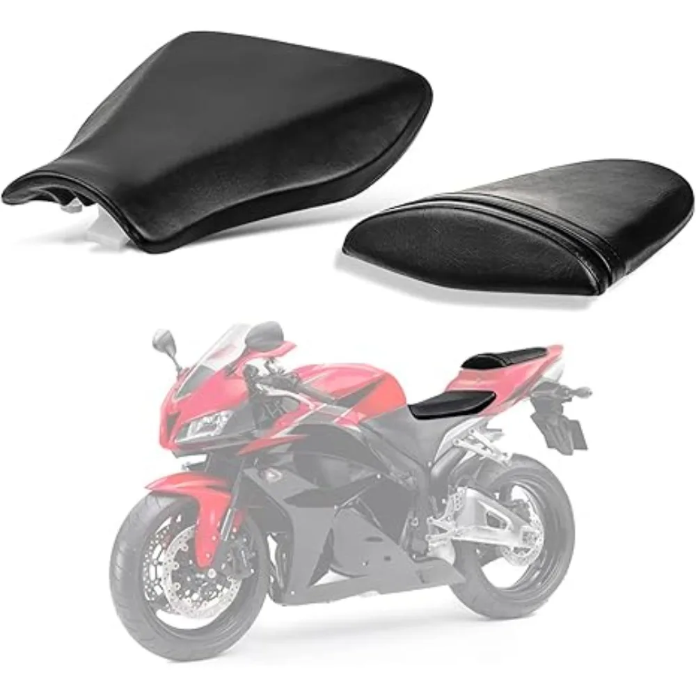 

For Honda CBR600RR CBR 600RR 2007-2023 Motorcycle Front Rider Driver Rear Passenger Seat Pillion Cushion Seat Accessories