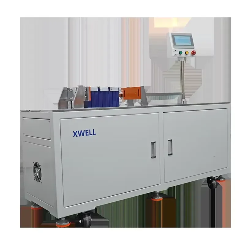 Customized On Demand High Prcession Pressure Sensor PLC Control System Prismatic Battery Pack Compress Machine Prismatic Cell