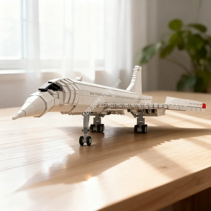 

2010 шт. MOC 1 масштаб Concorde Creator Experted модель здания рождественские подарки блоки игрушки архитектура творческая идея кирпич дети