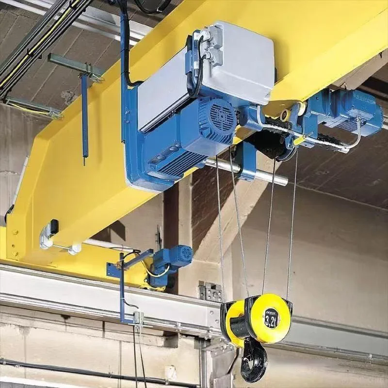 1T/3T Electric Wire Rope Hoist, Pure Copper Motor, Forged Hook, Smart European-Style Crane, Variable-Frequency (Customized)
