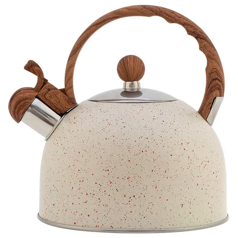 

Gas Handle Stainless Tea Grade Enamel pot Boiling Coffee Food Pot Steel Kettle Kettles With Stovetop Whistling Potstove