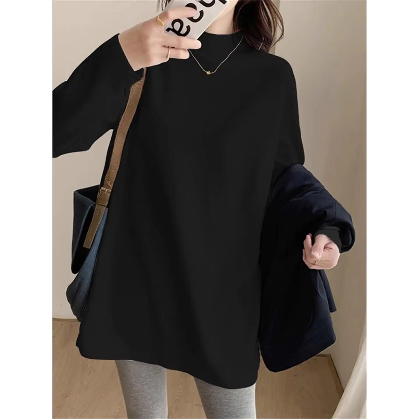 

Thiened двусторонние бархатные длинные све-основы irt женские осенне-зимние свободные брюки для йоги с высоким воротником, внутренняя одежда, повседневная...