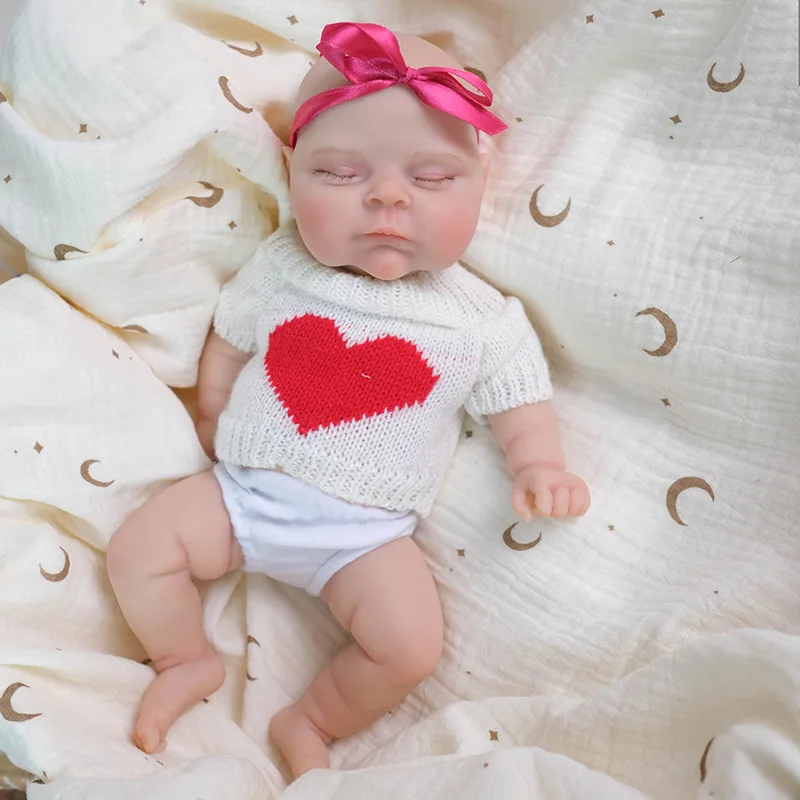 12inch Multiple Styles Choose Peaches Soft Full Solid Silicone Flexible Elastic Super Lifelike Cute Reborn Doll for Collectors