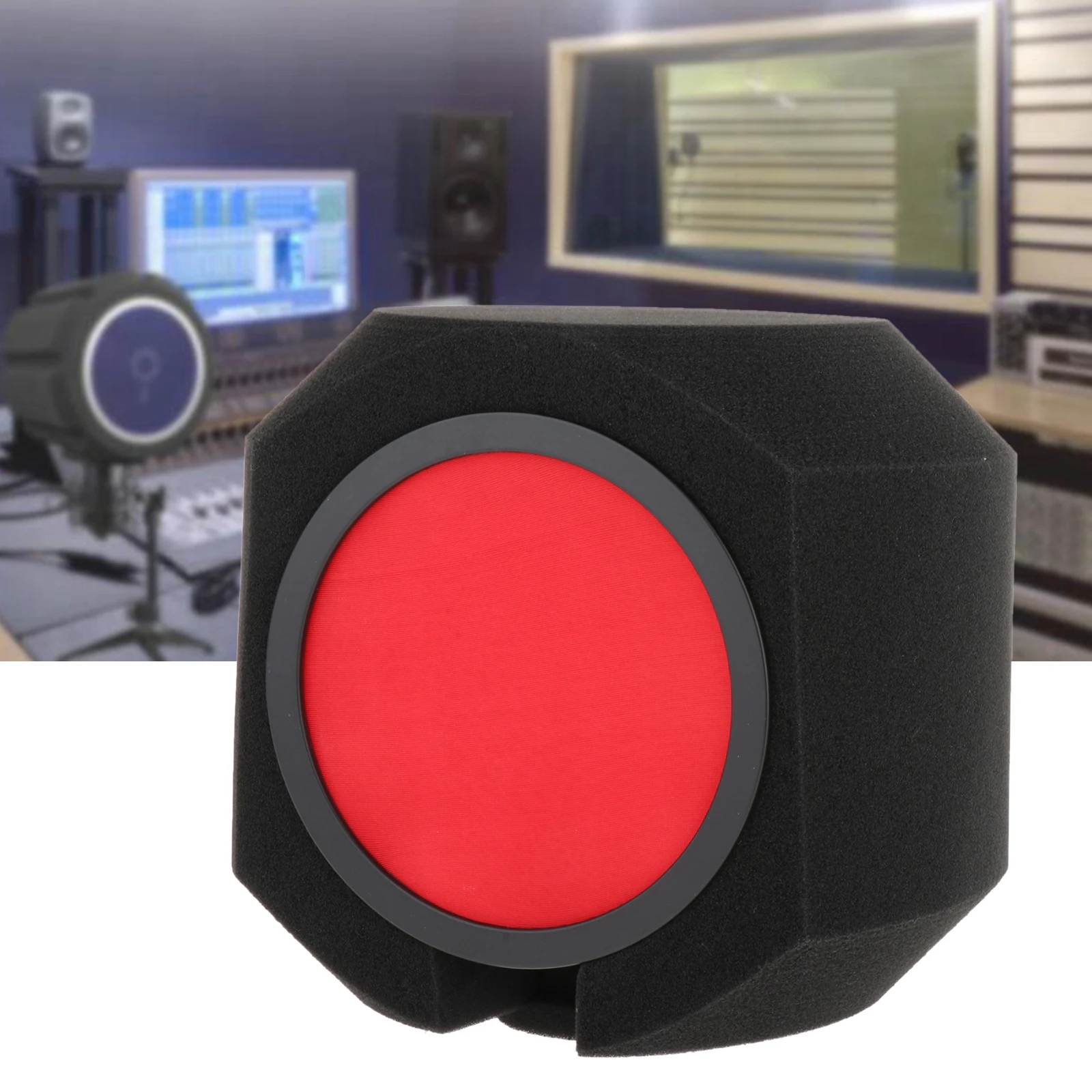 Ikfor Studio Static Performance Acoustic Filter, Micro Shilds, Isolation Microphone Shilds, Mousse Static Studio