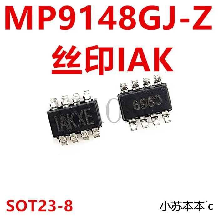 (10pcs)100% New  MP9148GJ MP9148GJ-Z MP9148 IAKXE AKXE sot23-8 Chipset