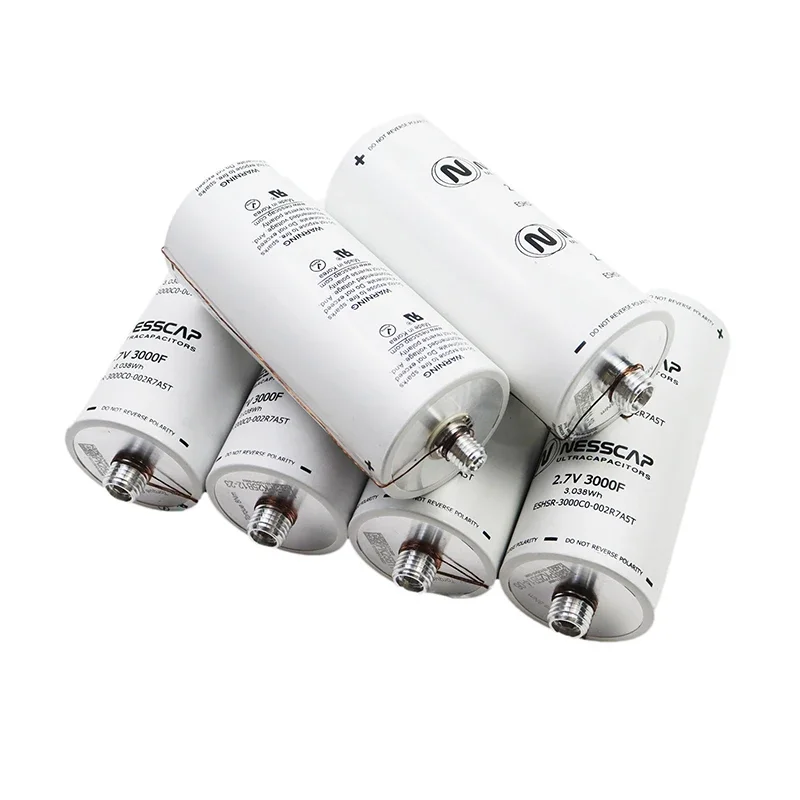 24 PCS 2.7V 3000f DIY 12V 24V 48V Super Farad Capacitor Electric Vehicle Starting Power Spot Welding Electromechanical Container