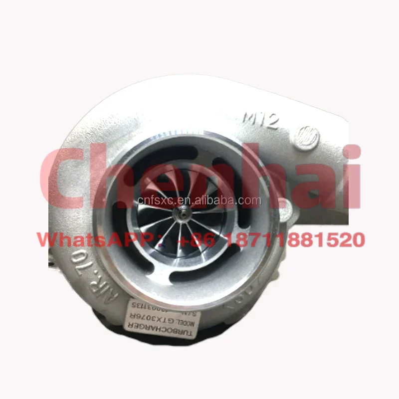 856801-5027S GTX3076R-53 A/R 0.82 T3 V-band flange ceramic ball bearing universal turbo GT30 GT3076 turbocharger for racing