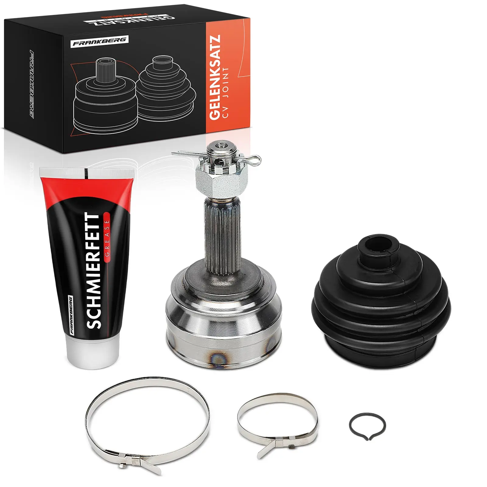 Frankberg 1x Antriebswelle Gelenksatz Vorderachse für Opel Astra F Corsa A Ascona Kadett 90157131 0374066 12-231326 374066