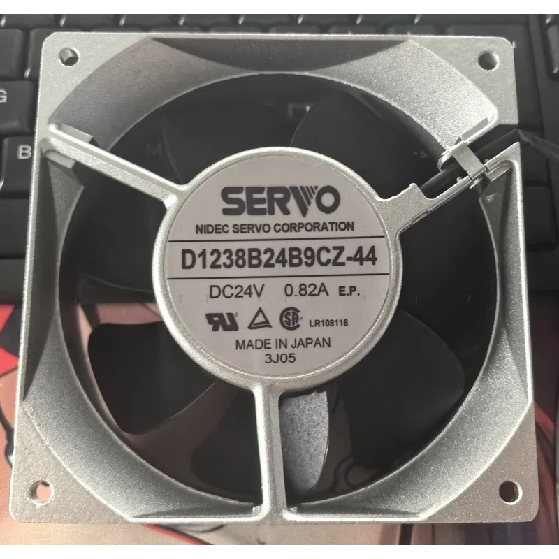 

Вентилятор инверторный H для SERVO D1238B24B9CZ-44, 24В, 0.82А, 2-проводной, алюминиевая рама, 120*120*38мм