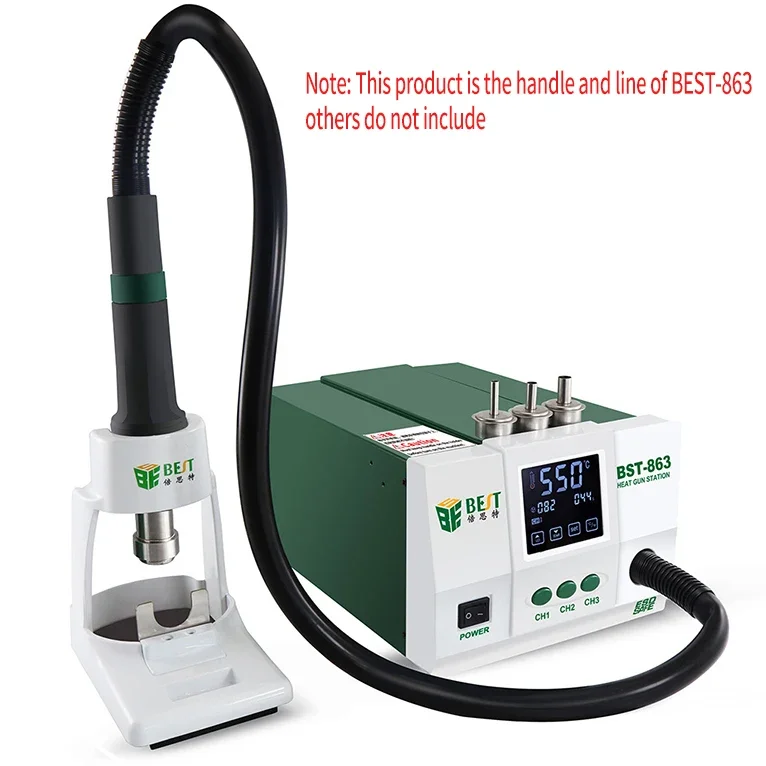 Best-863 welding station handle mobile phone repair tool accessories Handle + tube for BEST-863 hot air desoldering station