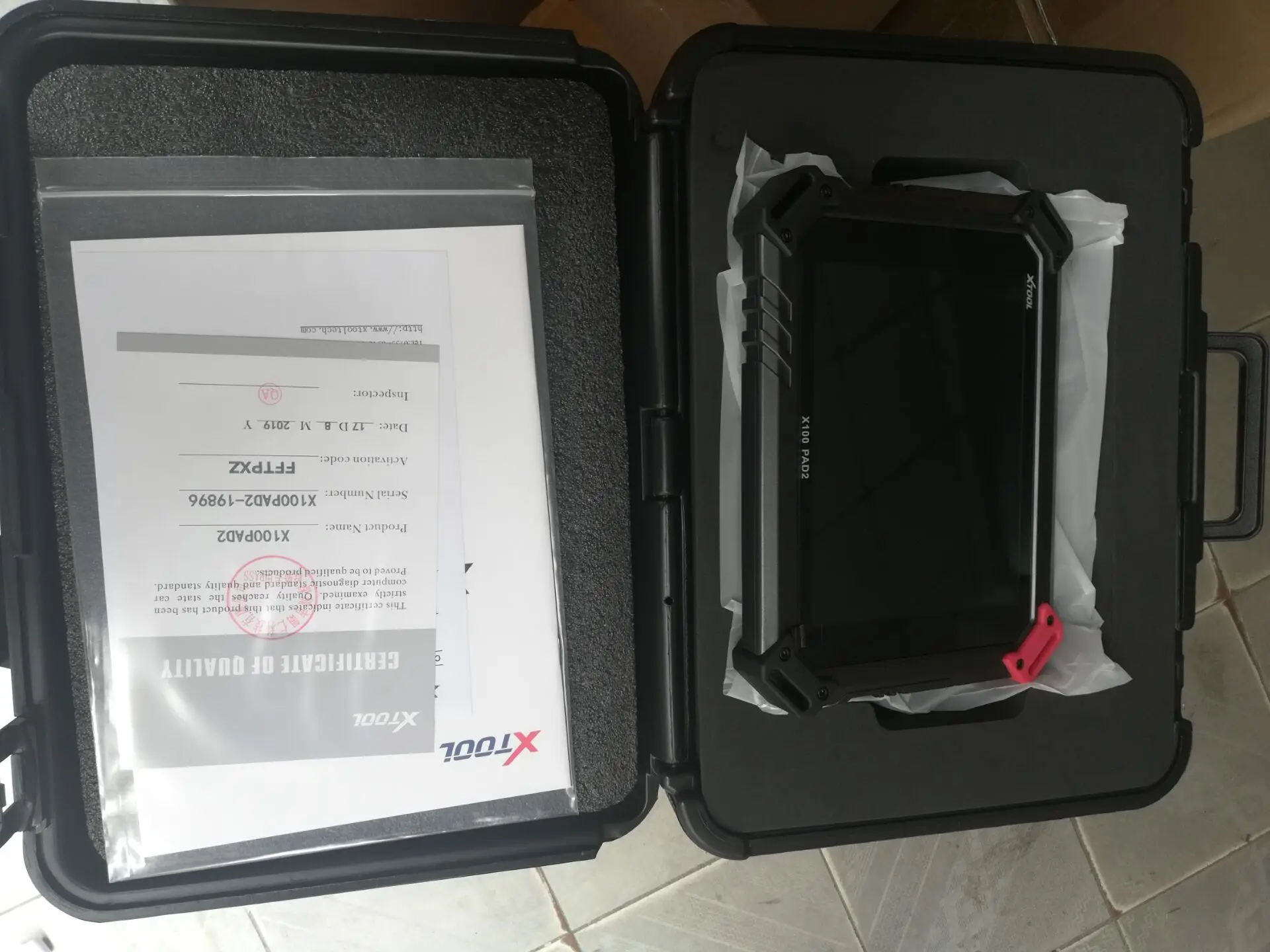 Auto Key Programmer  X100 PAD3  Diagnostic Tool  X 100 PAD3 Support Multi- Languages: view 3