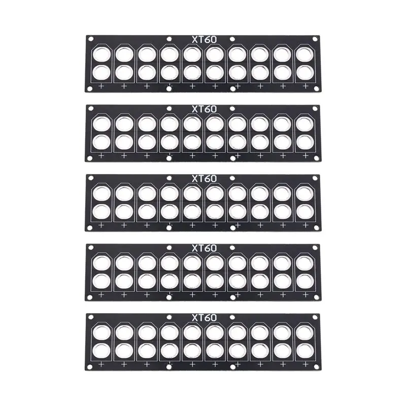 IDUD 5PCS XT60 10Port Parallel Charging Plate PCB For FPV Drone